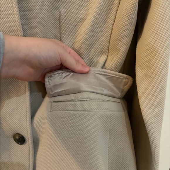 Banana Republic Knit Pique Blazer Hardly Worn Size L - Picture 8 of 12